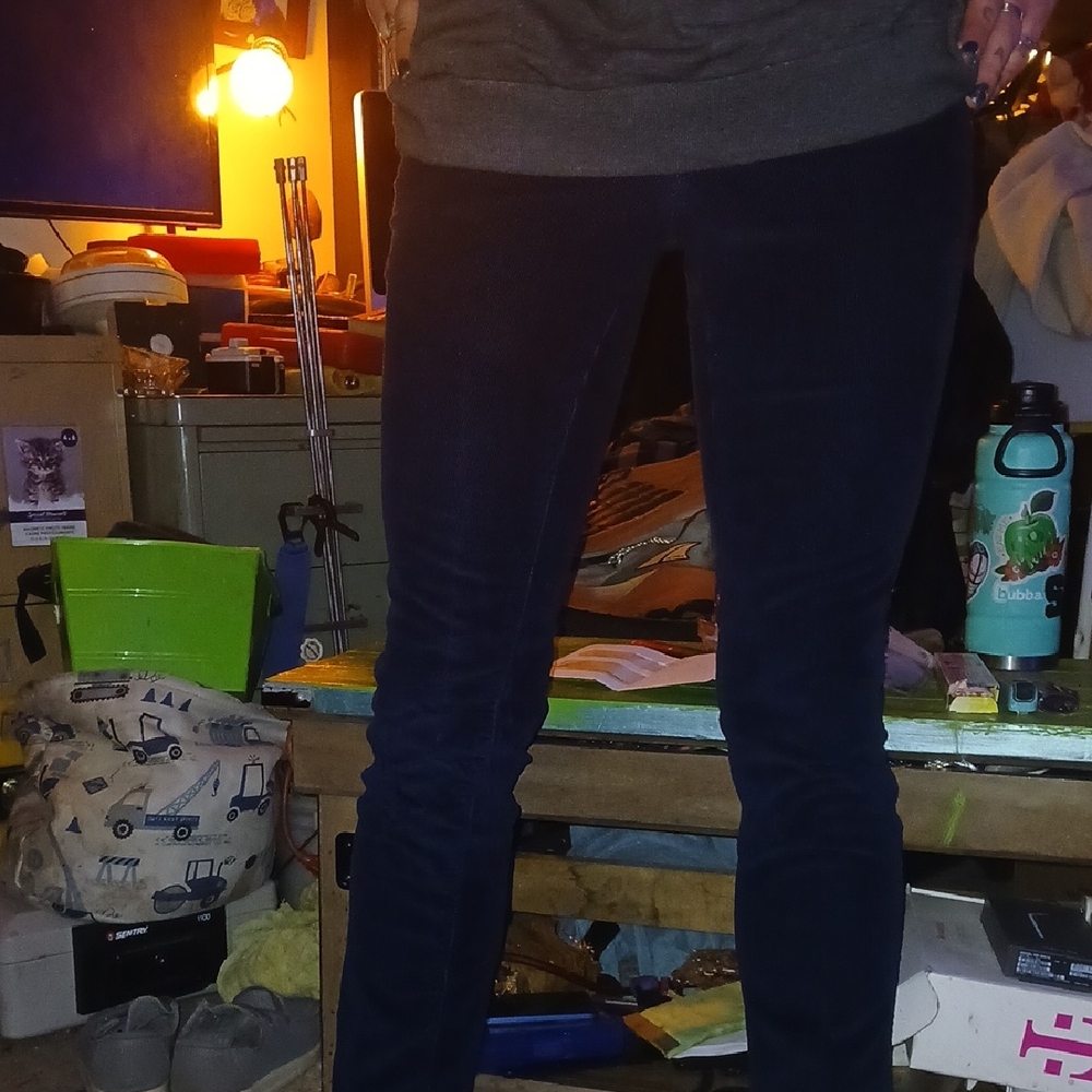 Sonoma Women's Navy Skinny Jeans